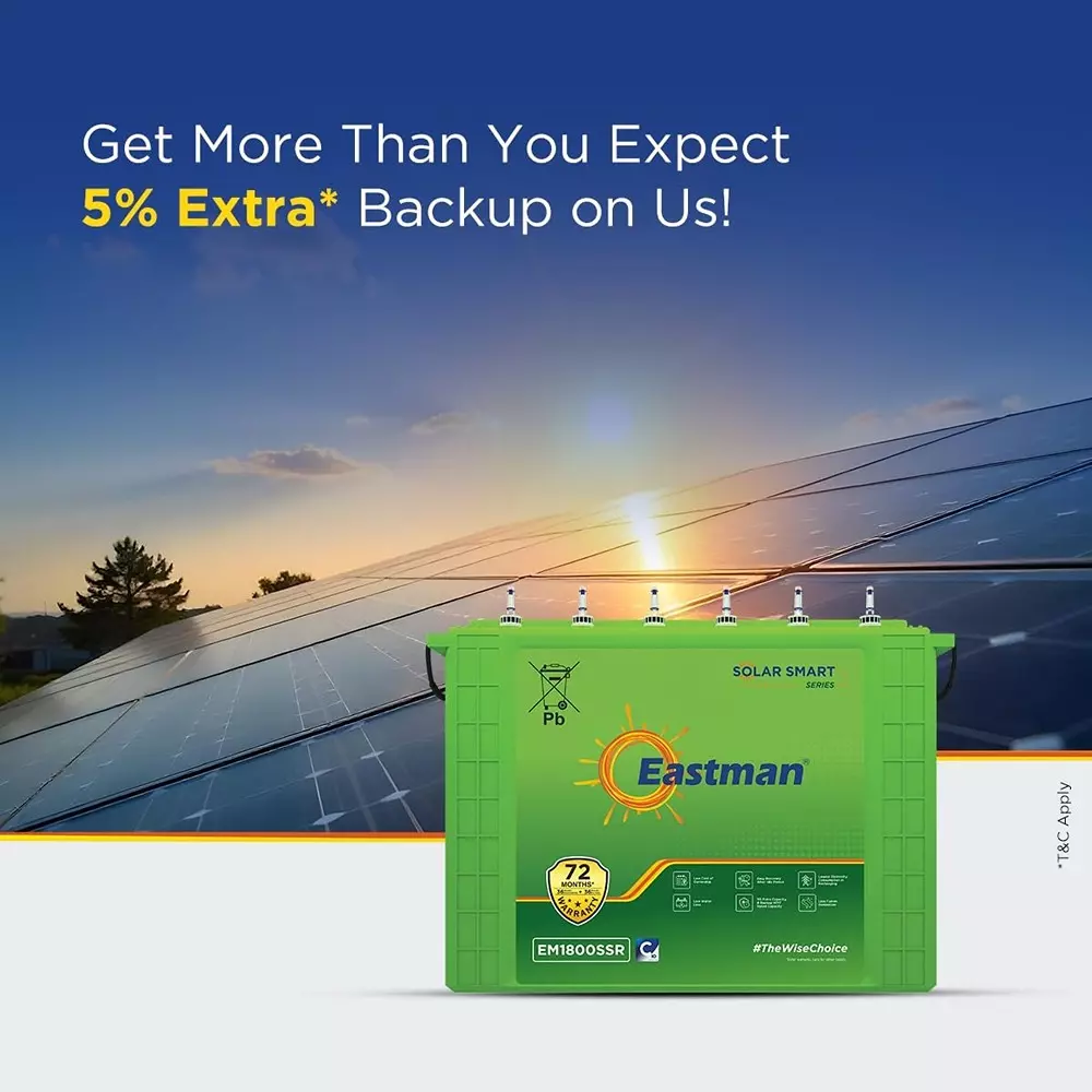 Eastman Solar Battery 12 V 150 Ah Solar Smart Series, EM1800SSR