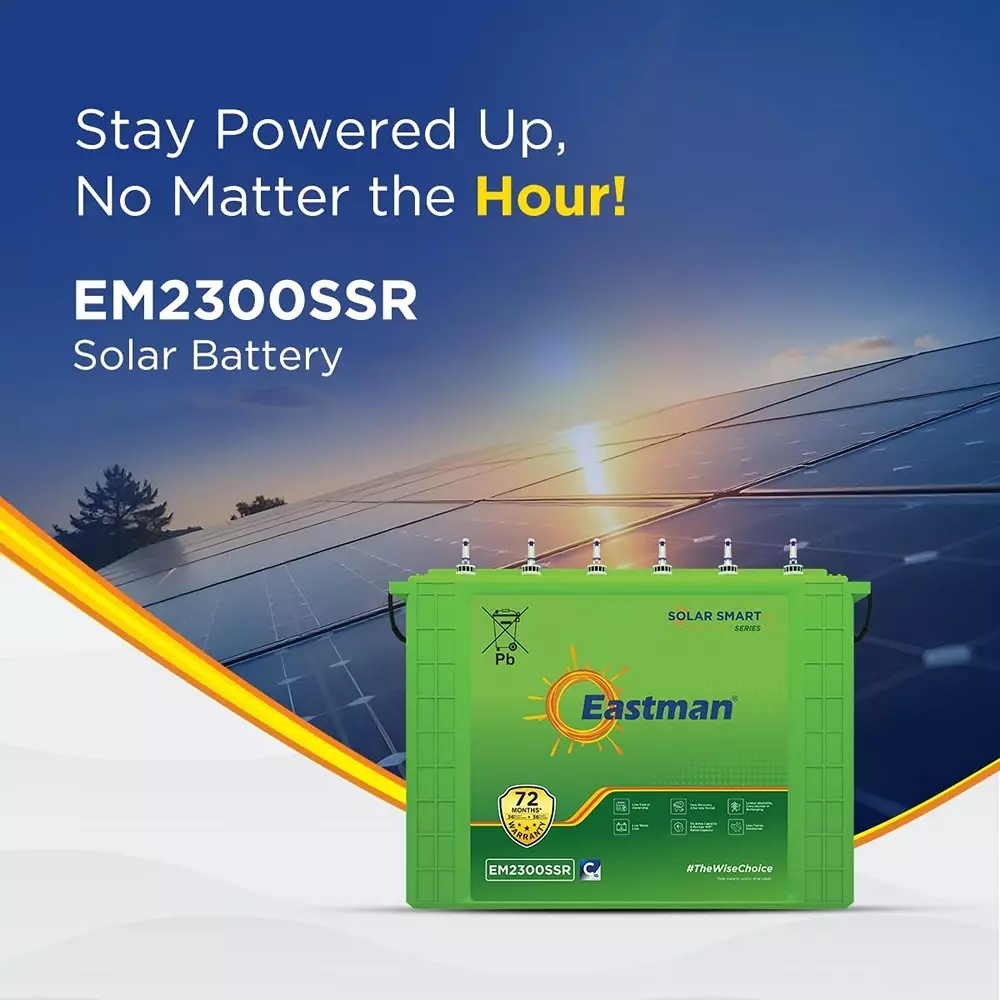 Eastman Solar Battery 12 V 200 Ah Solar Smart Series, EM2300SSR