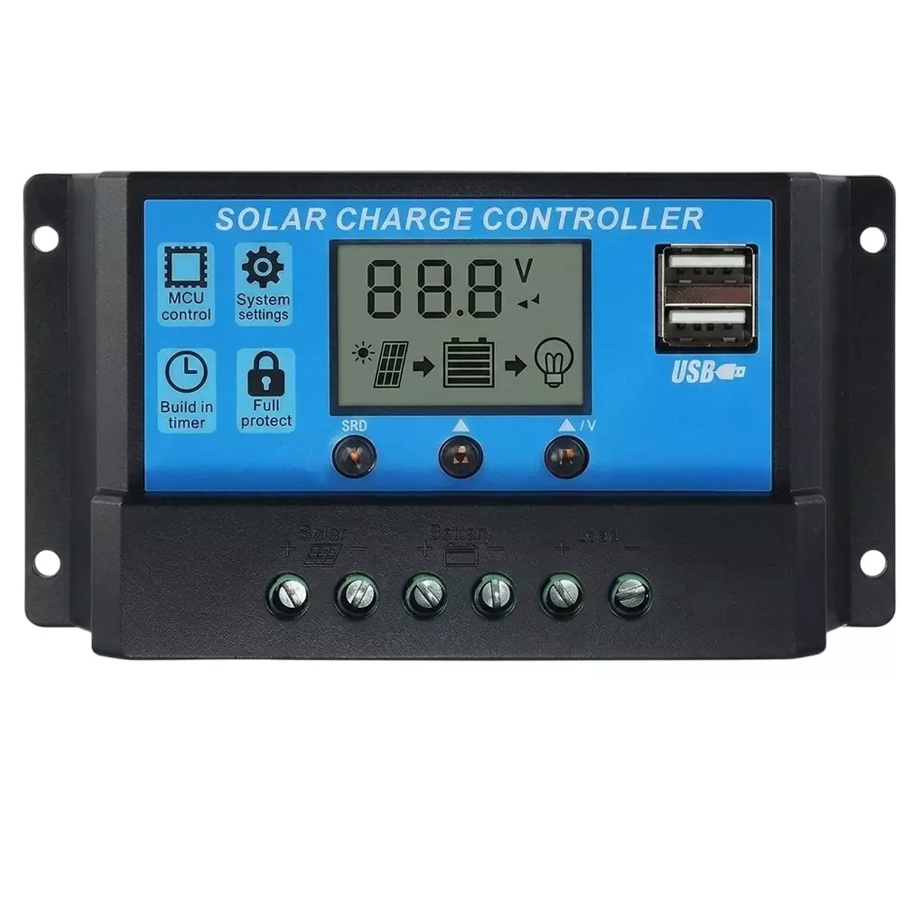 Microtek Solar Charge Controller 12 V for Home, Office, 899-201-0612