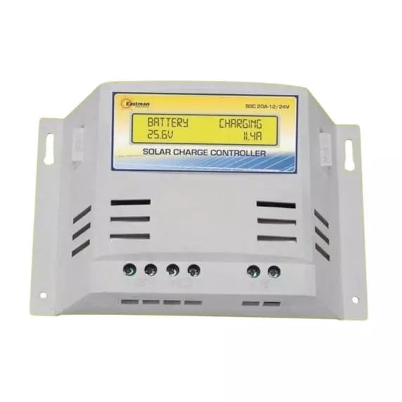 Eastman Solar Charge Controller 20 Amp 12/24 V, ESCC201224