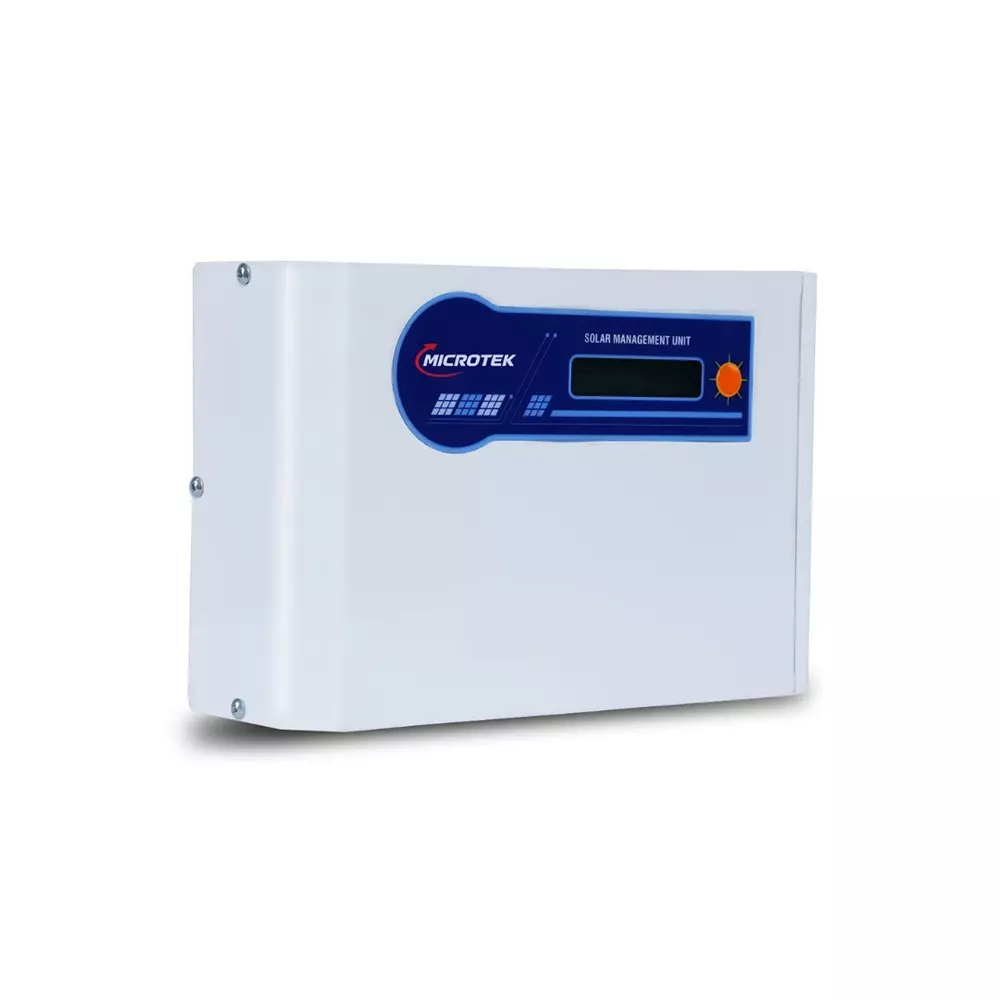 microtek-solar-management-unit-50-v-oper-circuit-voltage-24-vdc-output-voltage-24-vdc-system-voltage-96-peak-charger-efficiency-lcd-smu-2430