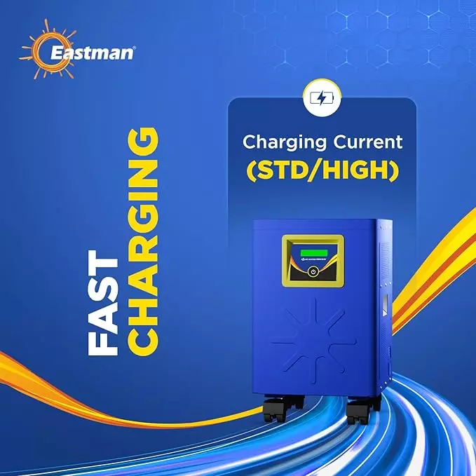 Eastman 1000 VA Plug and Play Solar Inverter with 150 Ah Lithium Battery, Solar Access 1000-12.8V