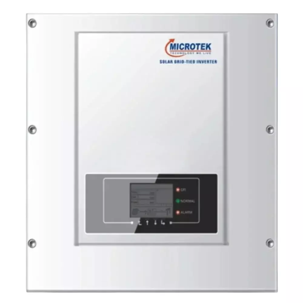 Microtek D32 Grid-Tie Grid-Tied Solar Inverter 8 kW Output Power White Single Phase 8000 W Wall Mounted for Home & Office, 899-441-8000