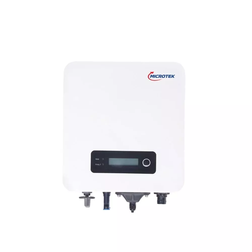 Microtek D11 Grid-Tie Grid-Tied Solar Inverter 3 kW Output Power White Single Phase 3000 W Wall Mounted for Home & Office, 899-362-3000