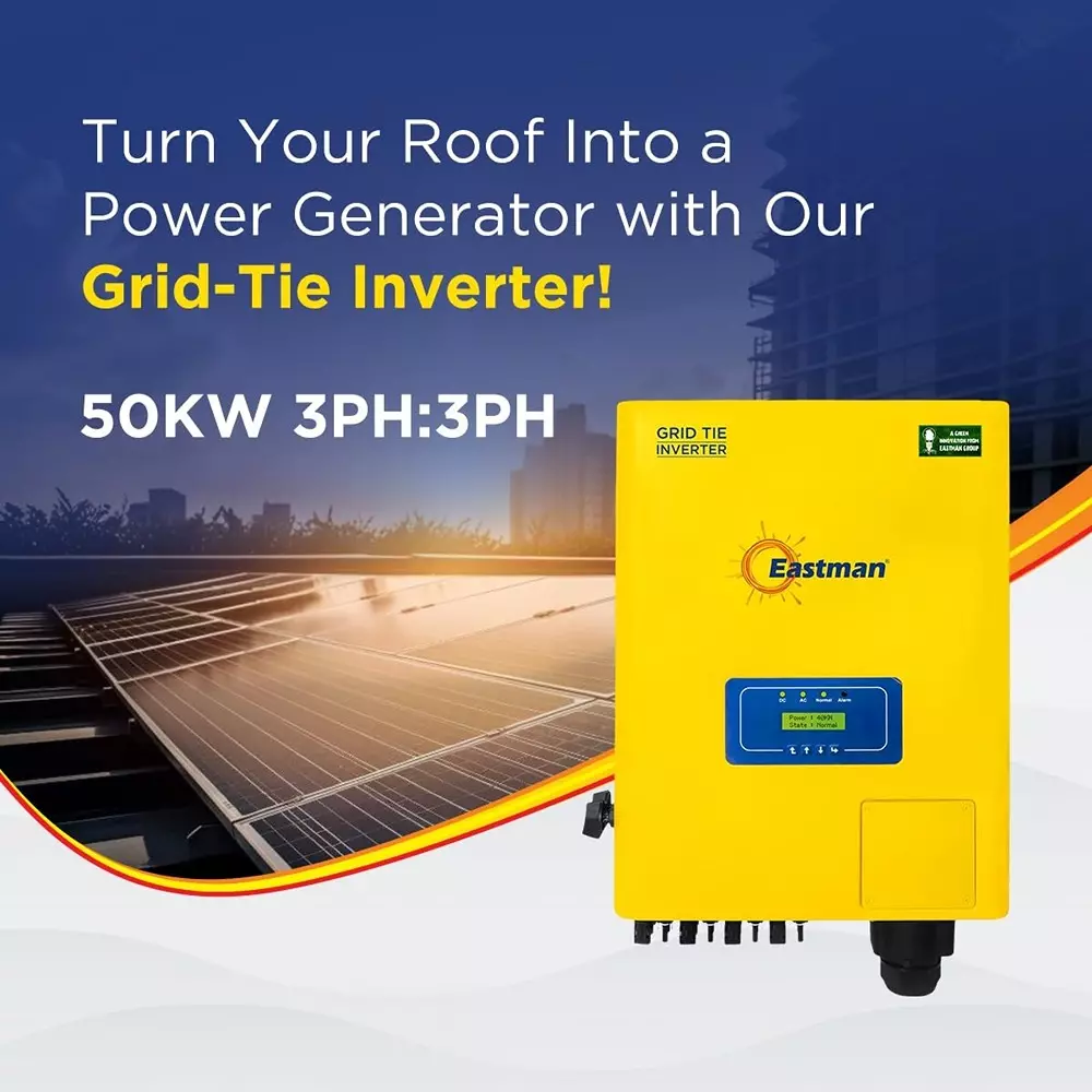 Eastman Grid Tie Inverter 50 kW 3 Phase 4 MPPT