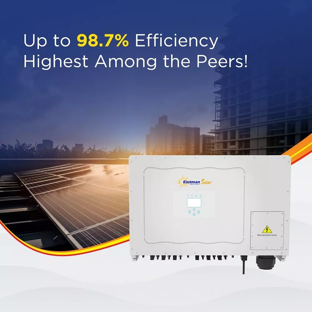Eastman Grid Tie Inverter 110 kW 3 Phase 4 MPPT
