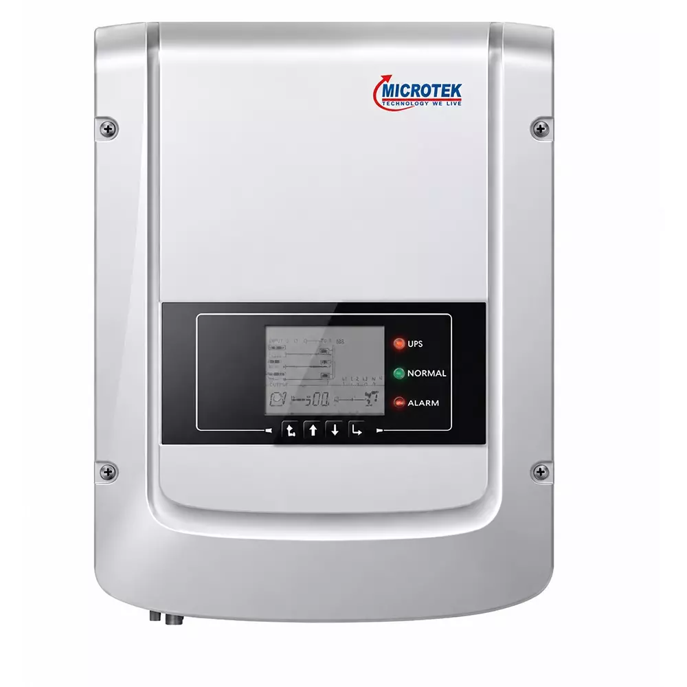 Microtek D32 Grid-Tie Grid-Tied Solar Inverter 10 kW Output Power White Single Phase 10000 W Wall Mounted for Home & Office, 899-441-010K