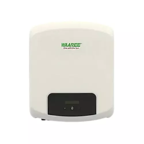 Waaree Solar PCU Inverter Grid Tied 4 Kw Wall & Rooftop Mounted for Residential, Commercial, And Industrial Use, WELW14000F