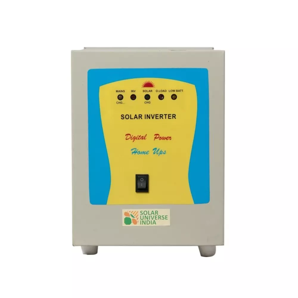 Solar Universe India Solar PCU Inverter for Off Grid Solar System, 650VA 12V PCU