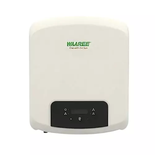 Waaree Solar PCU Inverter Grid Tied 5.5 Kw Wall & Rooftop Mounted for Residential, Commercial, And Industrial Use, WELW15500F