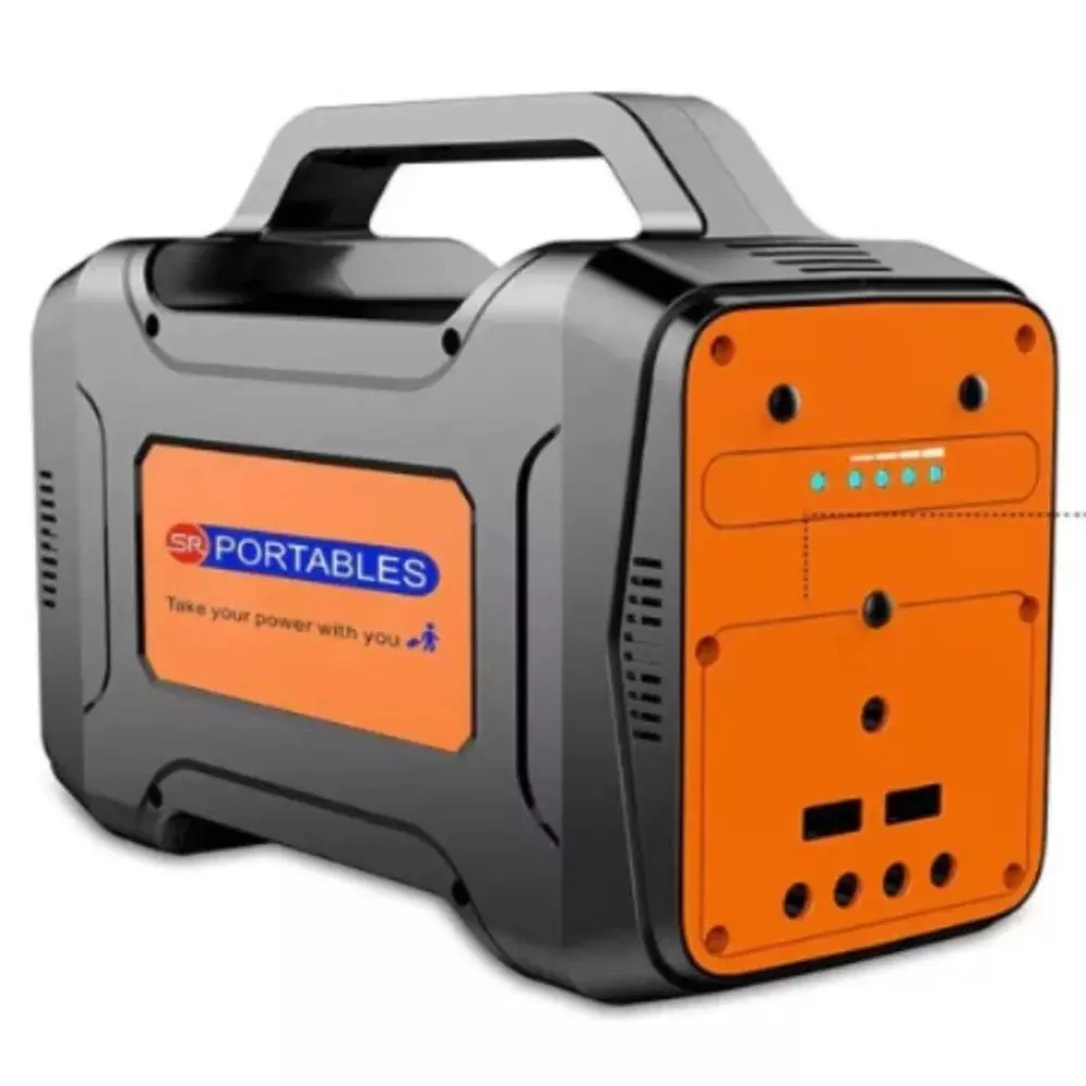 SR PORTABLES Thia Off Grid Solar Storage System UPS 100 W Output 130 Wh (10.8V, 12Ah) Battery Capacity