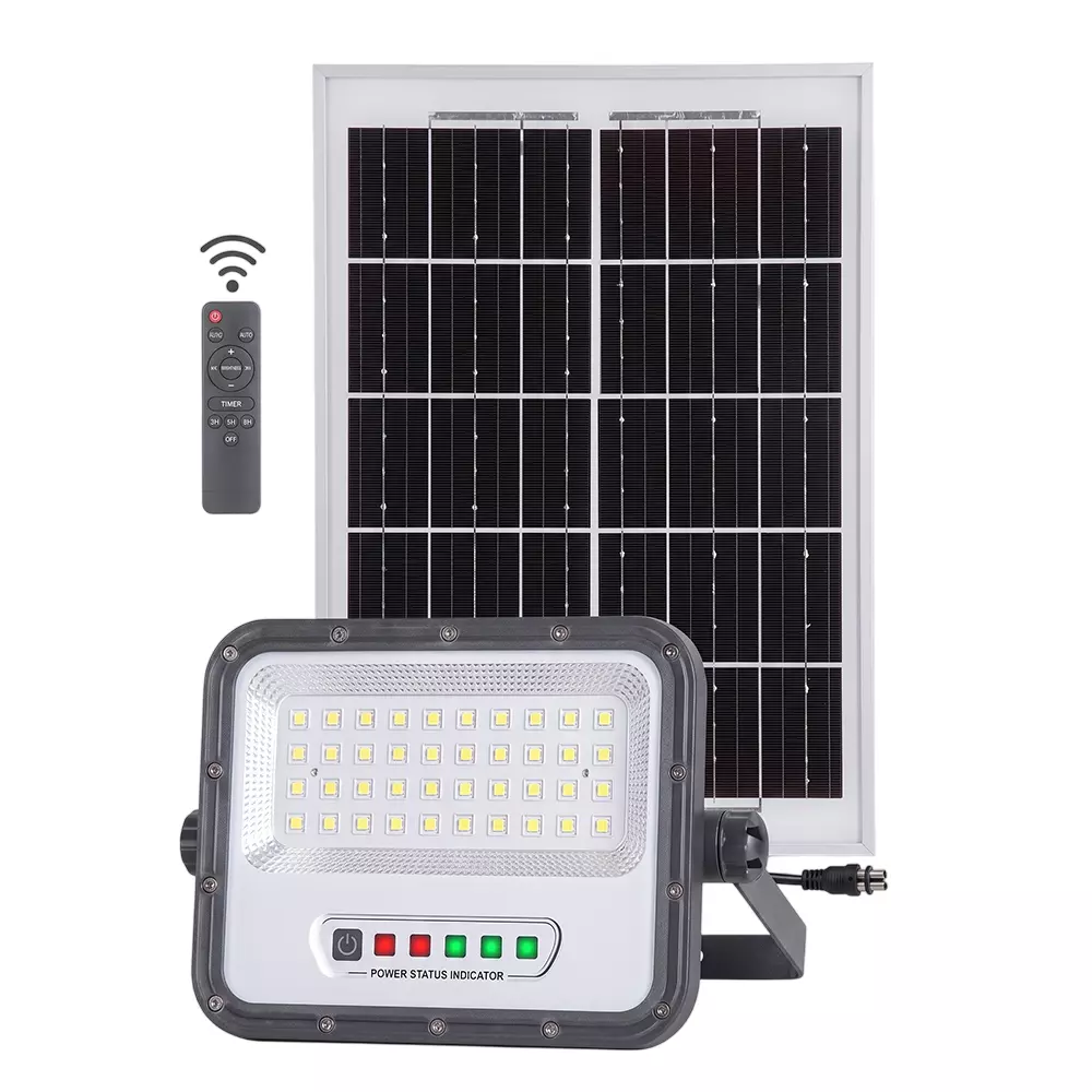 Eco Solar 30 W Solar Led Street Light 3.2 V Battery 5 Amp Current 6 W Panel ABS Plastic 6000K White