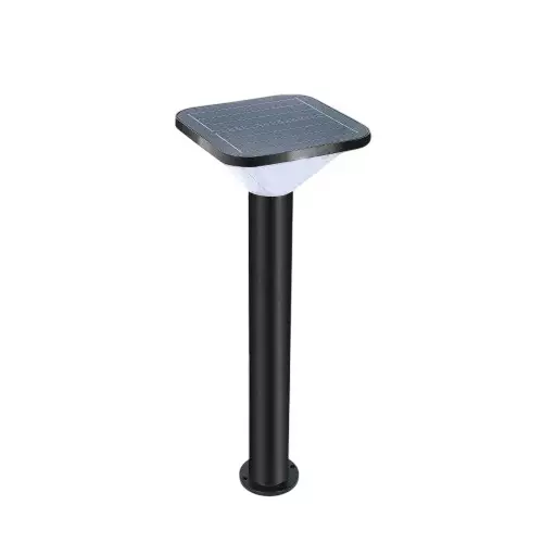 ielecssol 3 W Solar Panel with LED Garden Light 3.7 V/10 Ah Lithium Battery Capacity IP65 for Outdoor Use