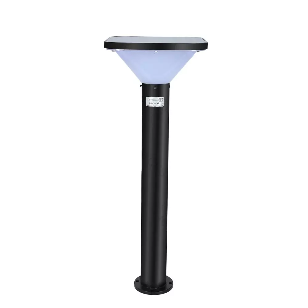 ielecssol 2 W Solar Panel with LED Garden Light 3.7 V/8 Ah Lithium Battery Capacity IP65 for Outdoor Use