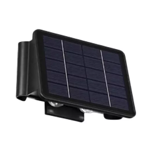 Scube Up Down Solar Wall Light 5 W Power Black Wall Mounted ABS for Outdoor Use
