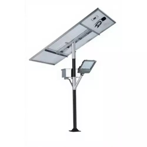 ielecssol Highway Master Standalone Solar Street Light 100 W LED + 500 W MPPT Solar Panel 25.6 V/78 Ah Lithium Battery for Outdoor Use