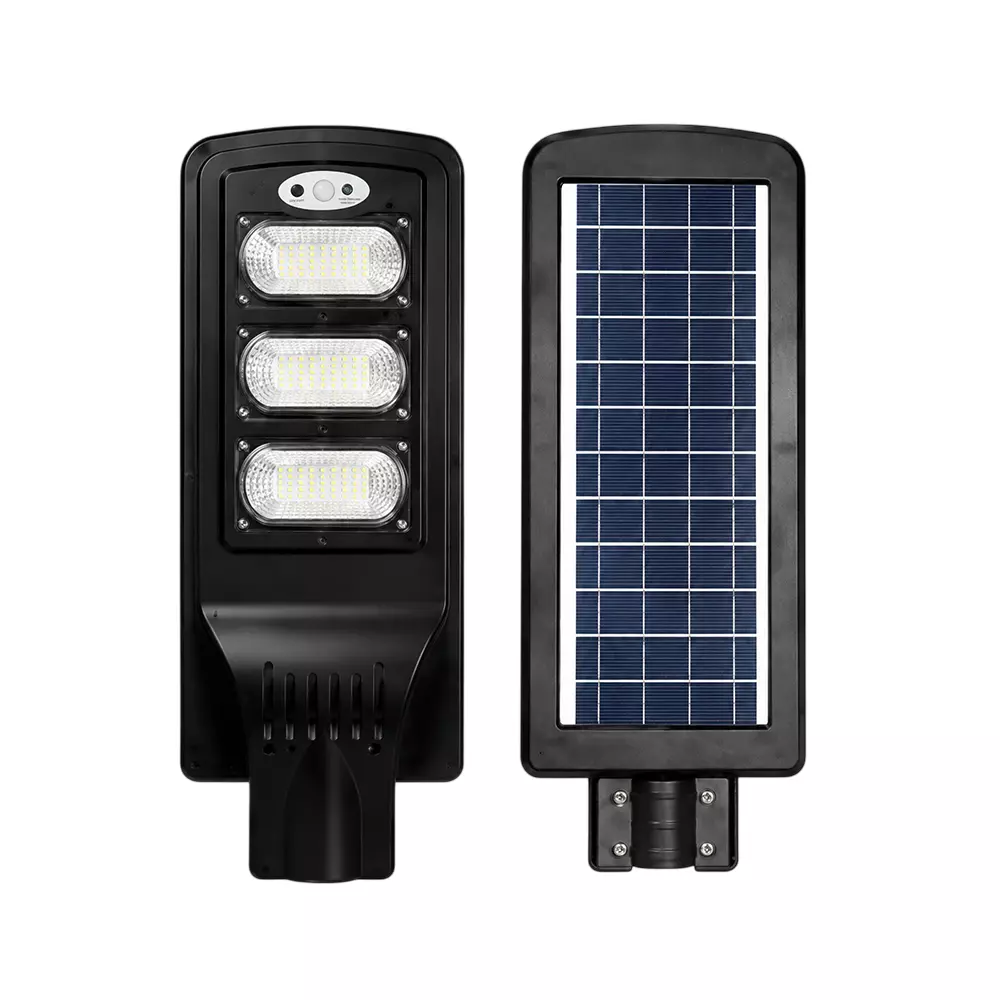Eco Solar 30 W Solar Led Street Light 3.2 V Battery 5 Amp Current 6 W Panel ABS Plastic 6000K White
