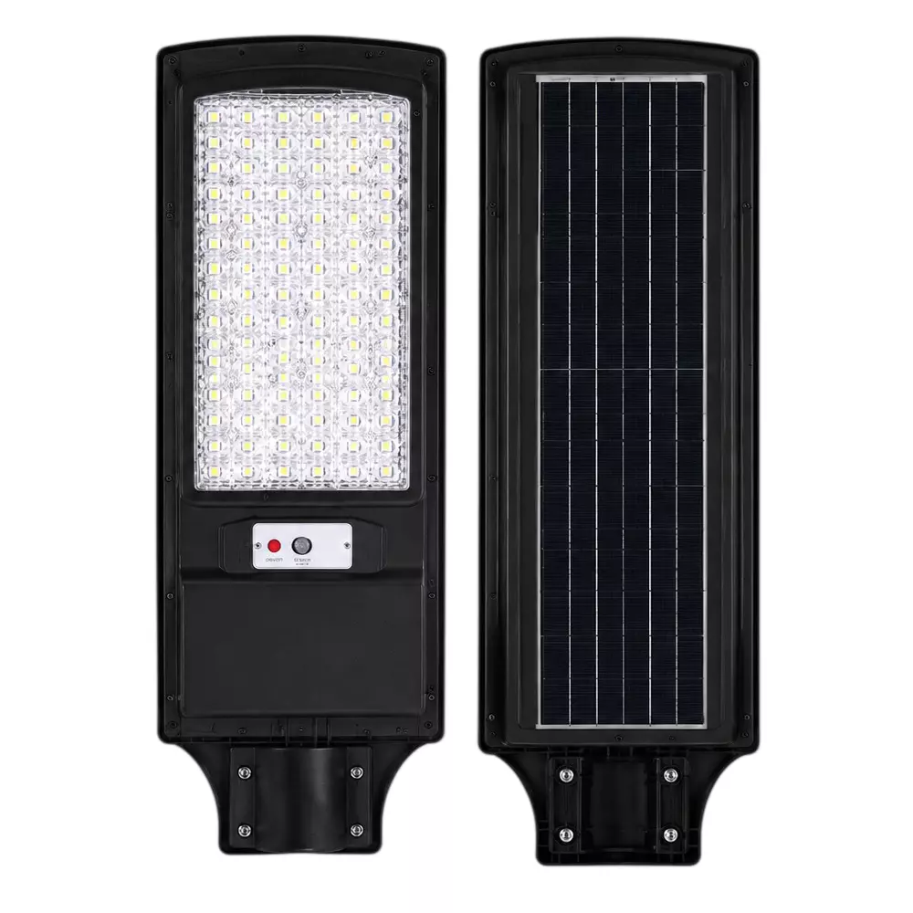 Eco Solar 30 W Solar Led Street Light 3.2 V Battery 5 Amp Current 6 W Panel ABS Plastic 6000K White