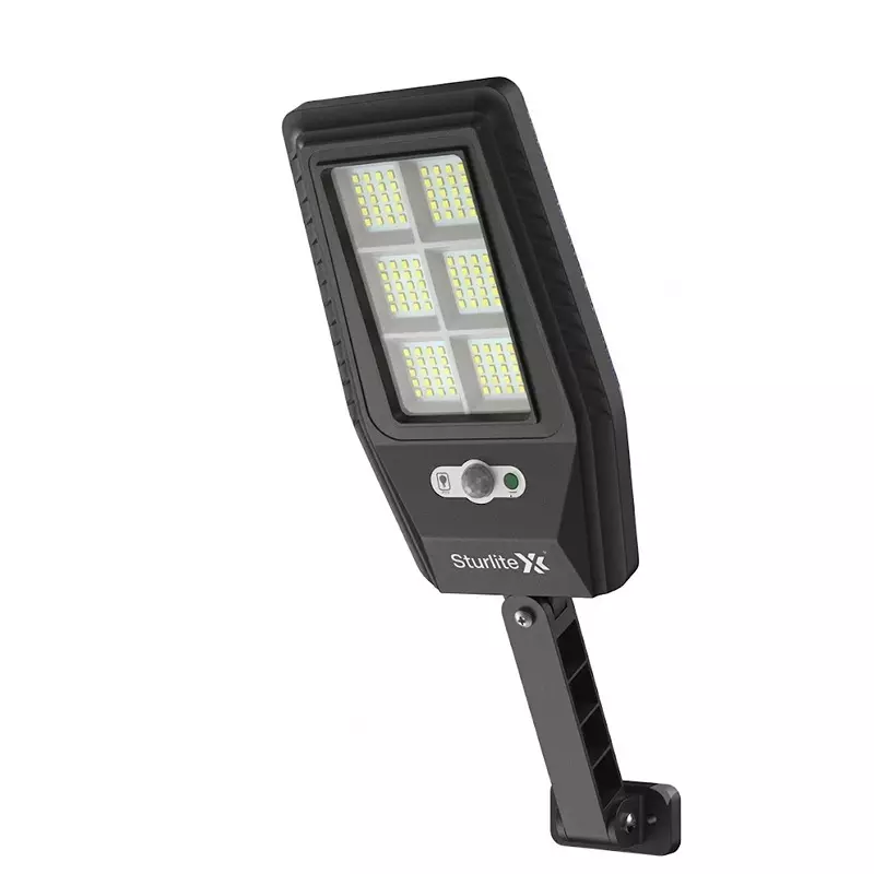 Sturlite Solite Solar Mini Street Light Polycrystaline PV Panel 10 W 8-12 Hrs Backup White Light Color Black Body Color for Home & Office, LG-0308-10W