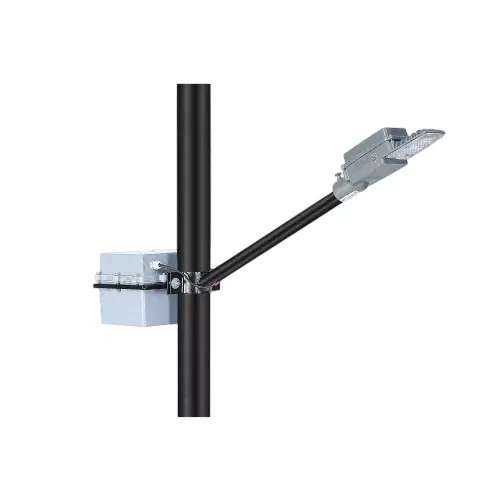 ielecssol Orion Standalone Solar LED Street Light 20 W LED + 75 W MPPT Solar Panel 12.8 V/30 Ah Lithium Battery for Outdoor Use