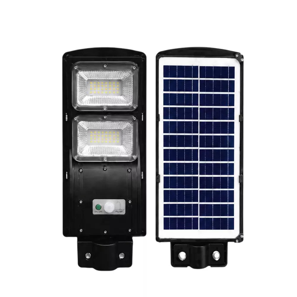 Eco Solar 30 W Solar Led Street Light 3.2 V Battery 5 Amp Current 6 W Panel ABS Plastic 6000K White