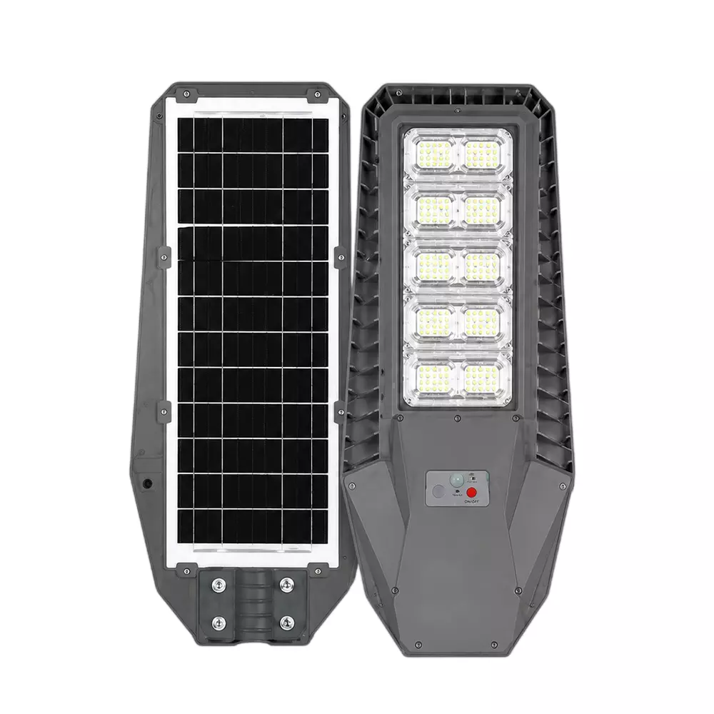 Eco Solar 30 W Solar Led Street Light 3.2 V Battery 5 Amp Current 6 W Panel ABS Plastic 6000K White
