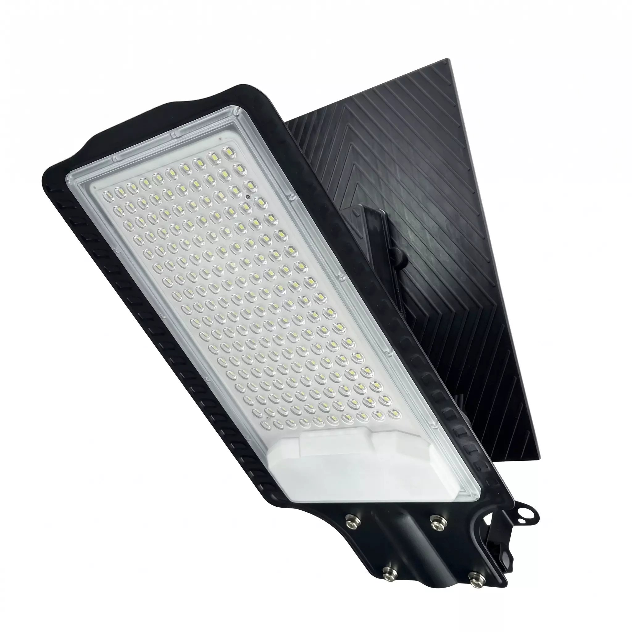 SCUBE Emerald Series Int 150 W Solar LED Street Light 5 V/12 W Monocrystalline Panel 6500K Cool White IP65 Rating