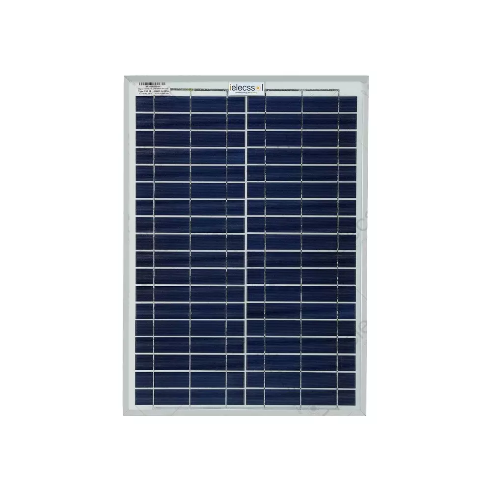 ielecssol 75 W Solar Panel Mono Perc 10000 V Production Capacity for Outdoor Use