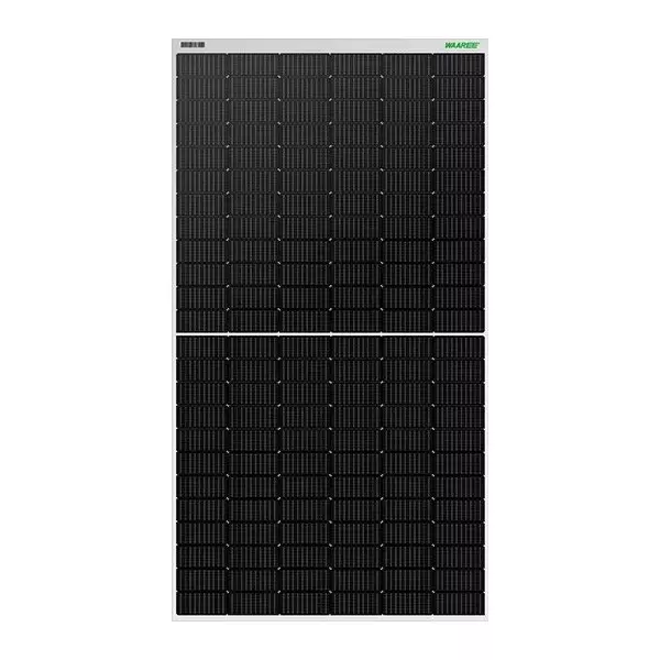 Waaree Bifacial Dual Glass High Efficiency Mono Perc Solar Panel PV Module 545 Wp Roof & Pole Mounting, BI-55-545-EVEP-10-MC4-0500-35-PTG