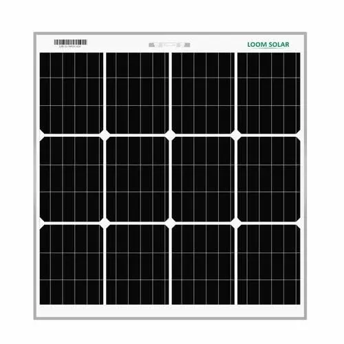 Loom Solar 75W 12V Mono Perc Solar Panel