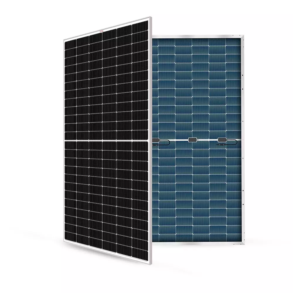 Orient Mono Perc/Bi-Facial Solar Panel 550 W Power 144 Half-Cut Cells Crystalline Silicon (1 Palette ), (Pack of 28)
