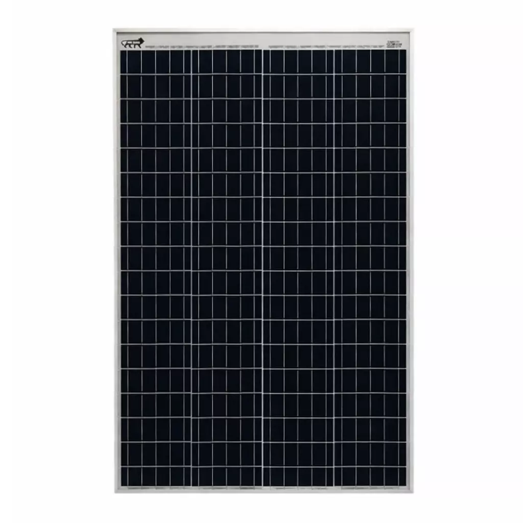 Solar India/SSI Polycrystalline 100 W 12 V Solar Panel With 25 Years Power Output Warranty