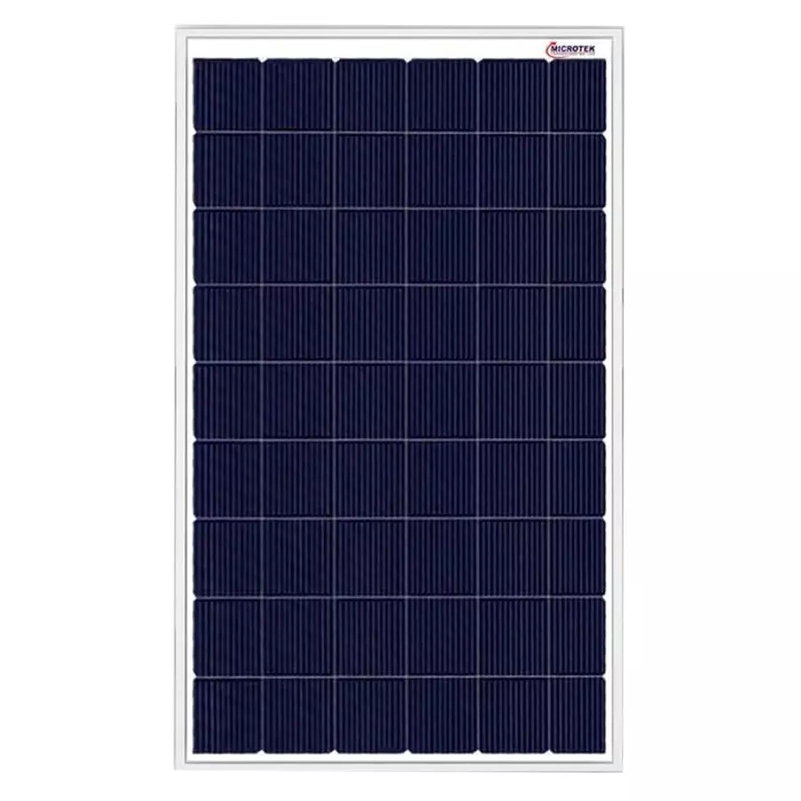 Microtek Solar Panel Polycrystalline 50 W for Home, Office, 899-300-0512