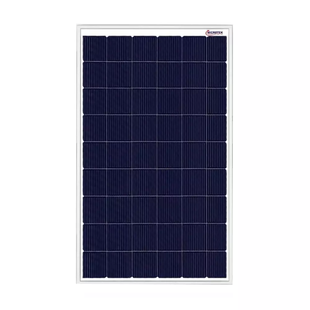Microtek Solar Panel Polycrystalline 165 W for Home, Office, 899-301-1612