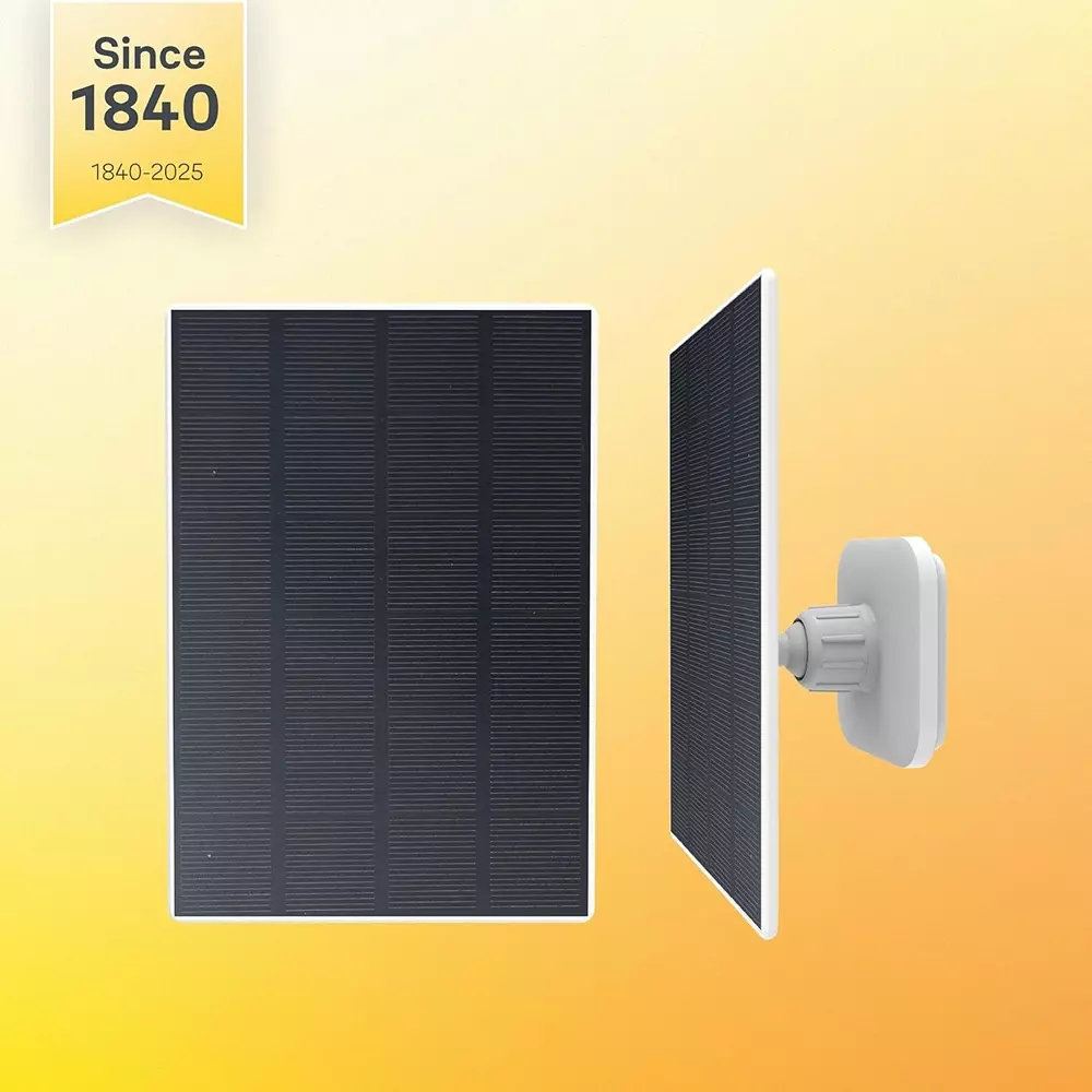 YALE Solar Panel Charger 2 m USB cable Weather Resistant For Smart Outdoor Camera
