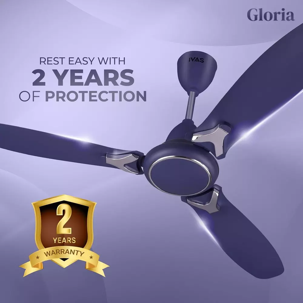 ivas-gloria-3-blades-bldc-ceiling-fan-with-remote-32-w-power-1200-mm-sweep-size-corded-electric-ultramarine-ceiling-mount