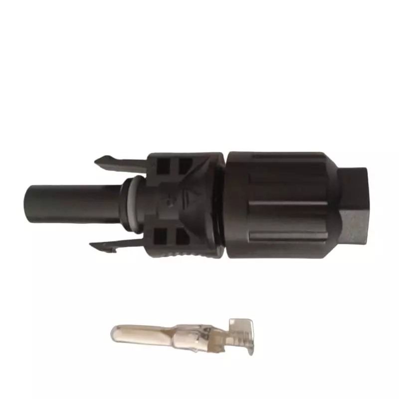 elcom-aluminum-alloy-male-mc4-solar-conector-1000-v-rated-voltage-30-a-rated-current-pvc-for-industrial-use