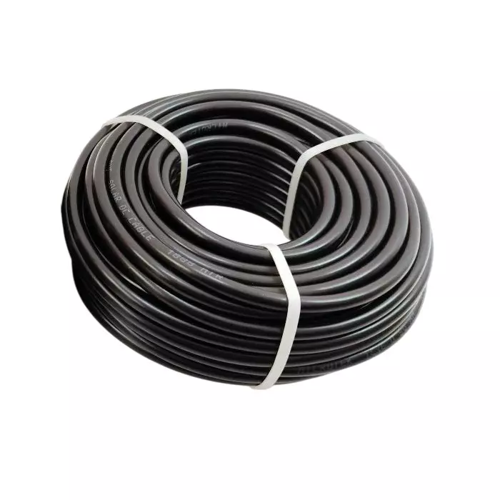 Microtek 6 sq.mm Solar DC Cable 100 m Cable Length Tinned Copper Conductor Material PVC Insulation, Black