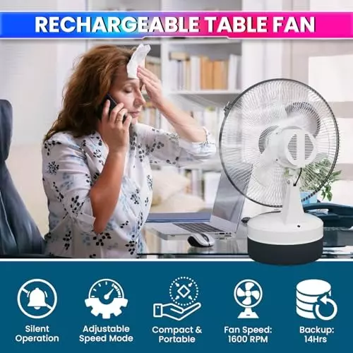 amicisolar-rechargeable-table-fan-12-inch-300-mm-3-speed-24-w-14-h-backup-silent-dc-fan-1xdc-fan-6v-15ah