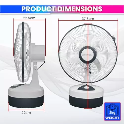 amicisolar-rechargeable-table-fan-12-inch-300-mm-3-speed-24-w-14-h-backup-silent-dc-fan-1xdc-fan-6v-15ah