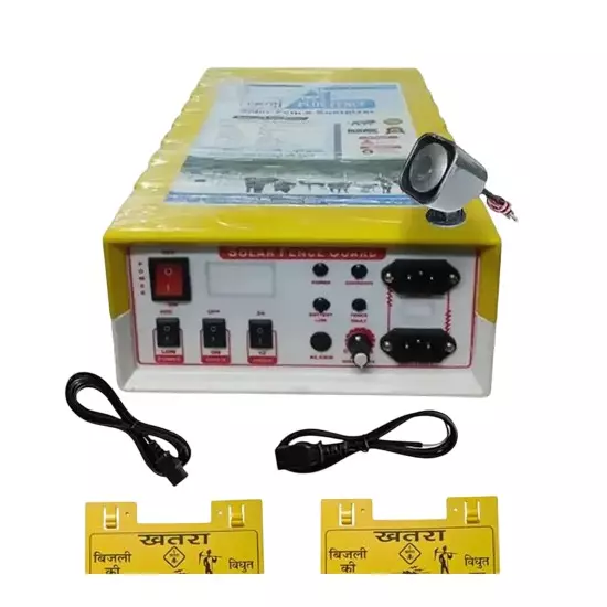 Urja Power Plus Fence Guard Kit Virgin PPCP (Plastic) 12 Kv Power 30 Acre Cover Area, AC50