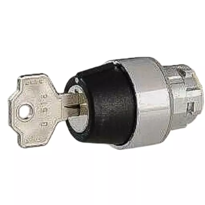 Lovato 8LM2T 3-position Key Switch Head, 22 mm Cutout, 8LM2TS332