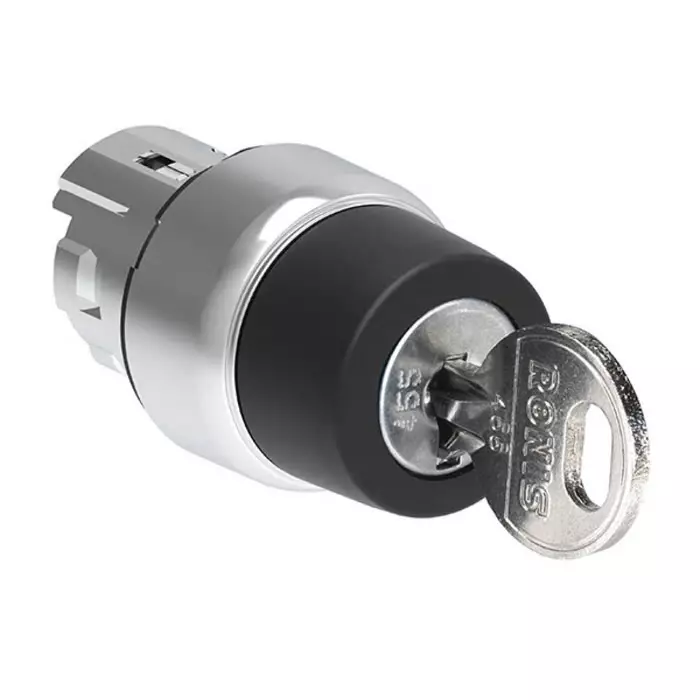 Lovato LPSS32 2-position Key Switch Head, 22.5 mm Cutout, LPSS320