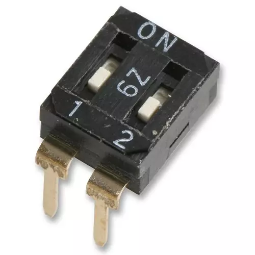 MULTICOMP PRO DIP Switches & SIP Switches SWITCH, DIL, 2WAY, MCEIR-02