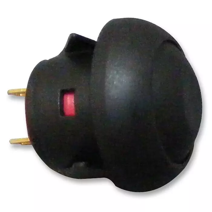 MULTICOMP PRO Industrial Pushbutton Switches SWITCH, PUSH BUTTON, SPST, IP67, BLACK, MCPAS6B1M1CE2
