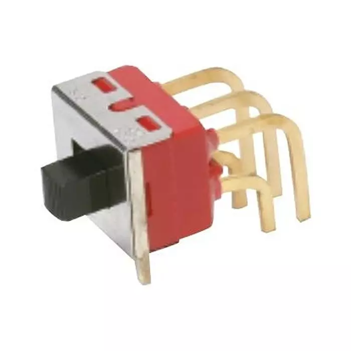 C&K COMPONENTS Slide Switch, Dpdt, 0.4Va, 20V, Tht, 1201M2S3ABE2