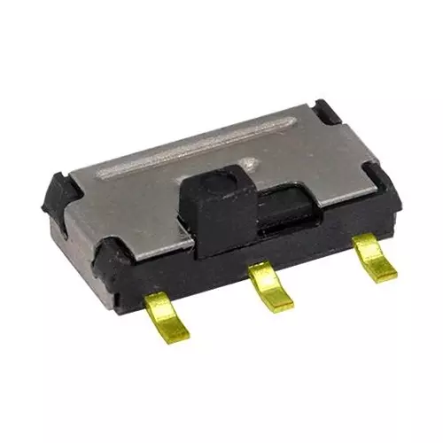 C&K COMPONENTS Slide Switch, Spdt, 0.1A, 12Vdc, AYZ0102AURLC (Pack of 4000)