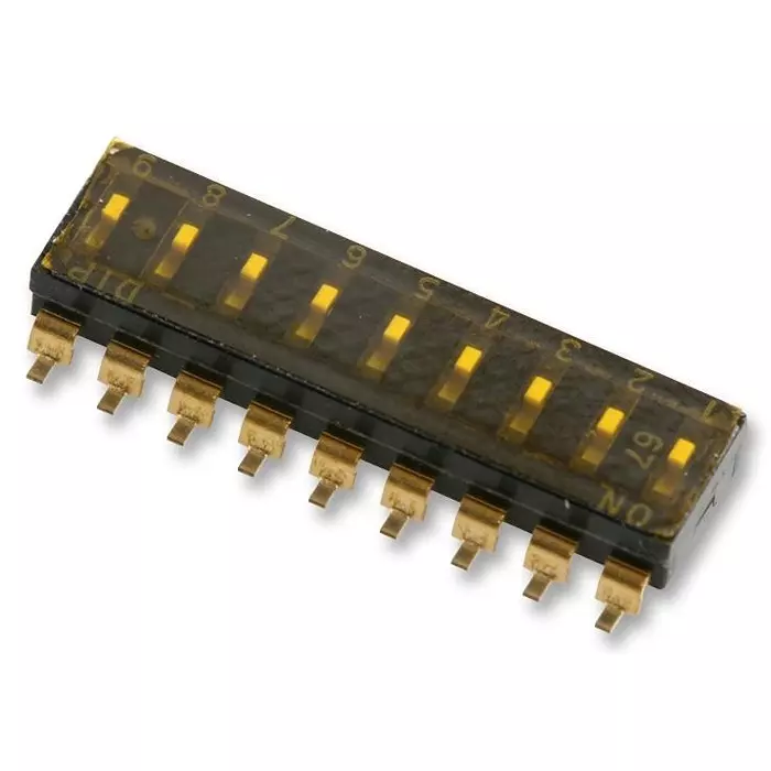MULTICOMP PRO DIP Switches & SIP Switches SWITCH, DIL, SMD, 9WAY, MCEMR-09-T