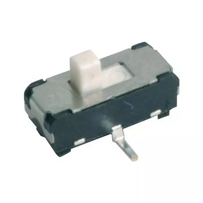 C&K COMPONENTS Slide Switch, Spdt, 0.3A, 6Vdc, Pcb, JS102011SCQN