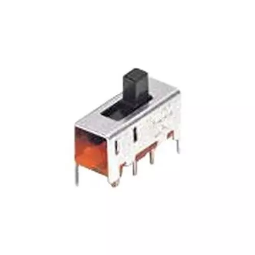 ALCOSWITCH - TE CONNECTIVITY Slide Switch, Dpdt, 0.3A, 125Vac, Tht, MHS22304